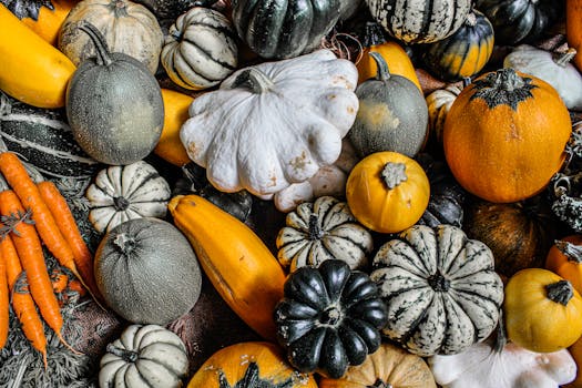 colorful assortment of fruits and vegetables