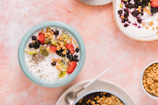 meal prep with vibrant ingredients