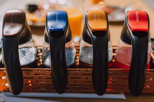 colorful meal prep containers