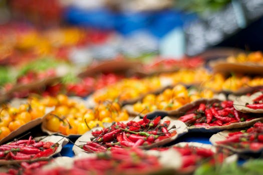 colorful vegetable assortment