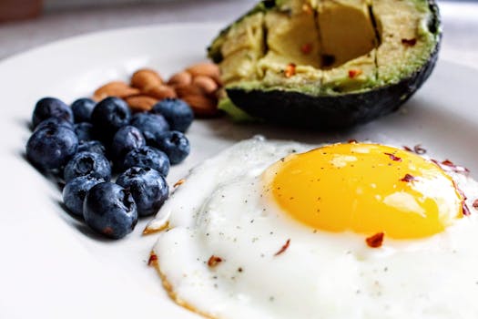 plate full of healthy protein sources