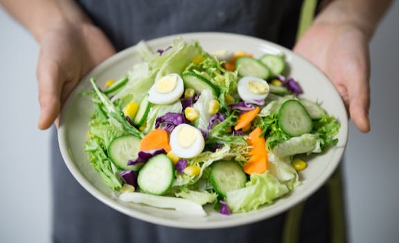 healthy meal plate