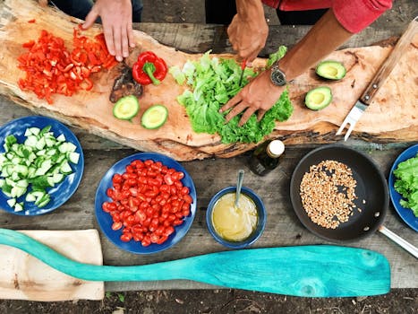 healthy salad bowl