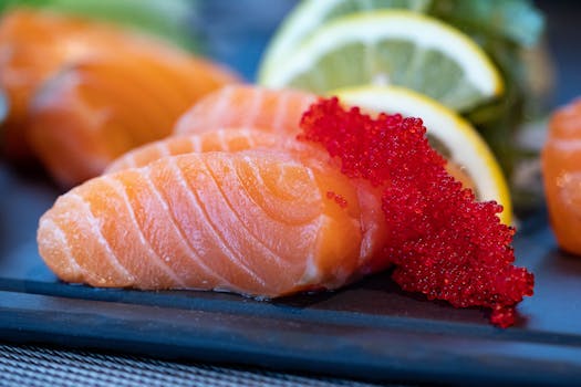 healthy salmon dish