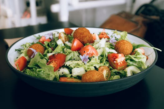 colorful veggie bowl