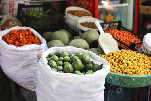 colorful assortment of heart-healthy vegetables