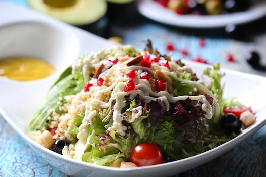 colorful chickpea salad